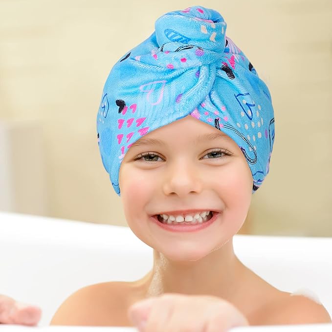 Basumee Microfiber Hair Towel Wrap - Image 5