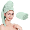 Microfiber Hair Towel Quick Dry Hair Towel Hair Drying Towels Suitable by LAOJBABA