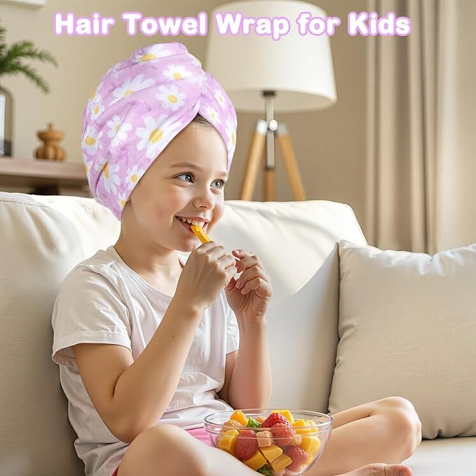 FIOBEE Microfiber Hair Towel Wrap - Image 5
