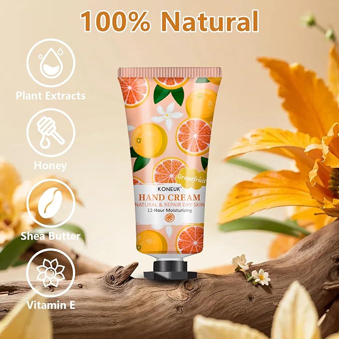 KONEUK 8 Pack Hand Cream Set, Mothers Day Gifts, Wedding Favors, Bulk Hand - Image 2