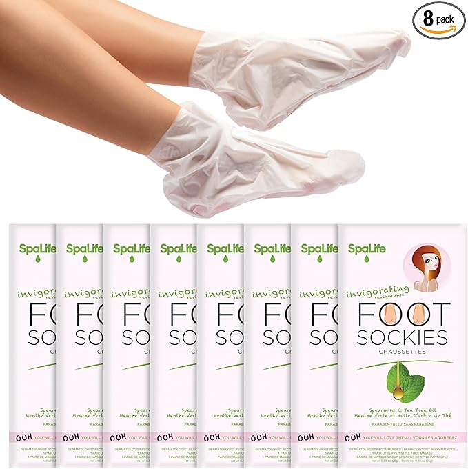 SpaLife Moisturizing Foot Sockies | Mothers Day Gifts & Foot Mask by SpaLife