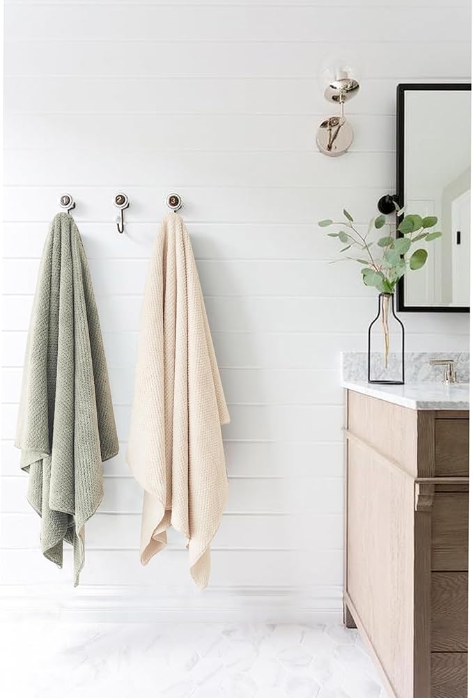 ROLSHOL 2 Packs Large Microfiber Hair Towels - Image 7