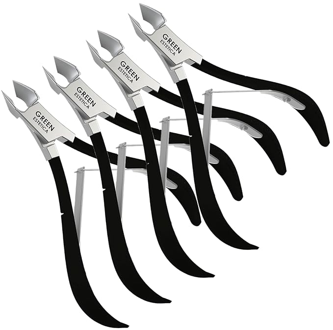 Professional Cuticle Trimmer Nail Cuticle Cutter Stainless Steel Cuticle Nippers by GREENESTETICA