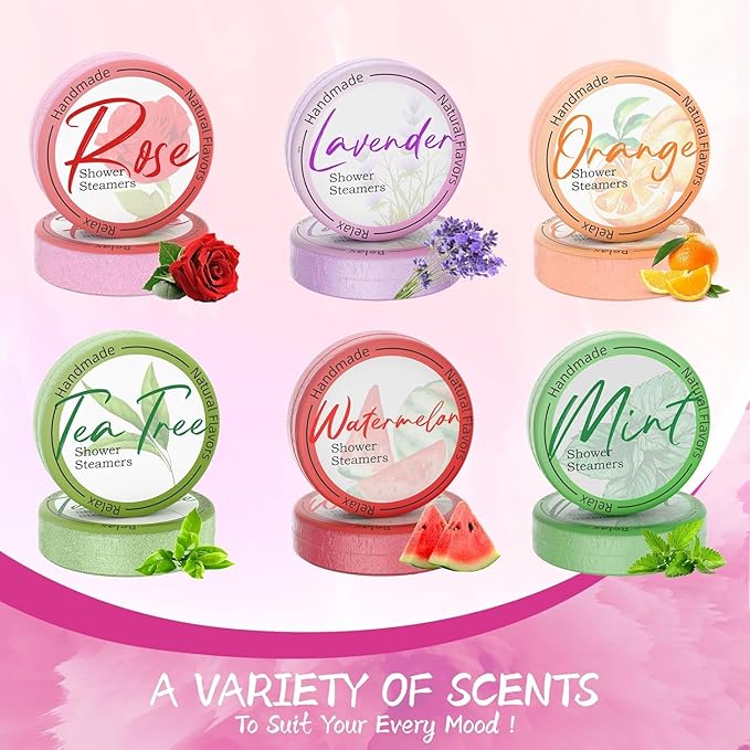 Shower Steamers Aromatherapy 8 Pack - Image 2