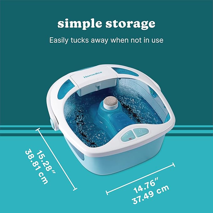 HoMedics Shower Bliss Foot Spa, Shower Massage Water Jets, Pedicure Center - Image 5