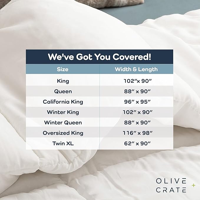 Olive + Crate Cooling Down Alternative Comforter - Image 7