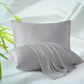 4-Pack Bamboo Viscose Zippered Pillow Cases Queen Size, 400 Thread Count by ZaizaiHome
