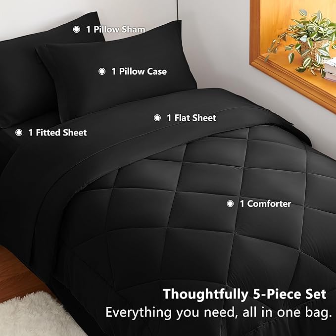 CozyLux Twin Comforter Set - Image 3