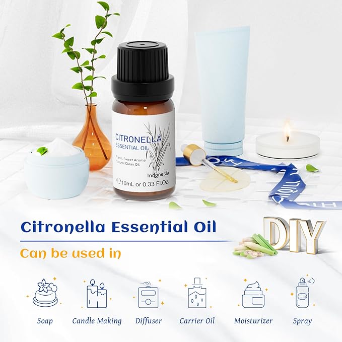 HIQILI 0.33 Fl Oz Citronella Oil - Image 5