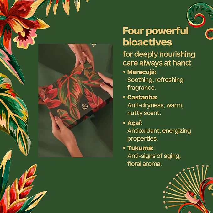 Natura - Deluxe Hand Cream Holiday Set – 4 Vegan Brazilian Hand Cream Gift - Image 4
