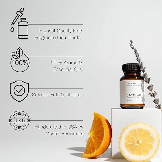 AromaTech The Hotel Premium Aroma Oil – Elevated & Luxurious Home Fragrance - Image 3