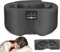 MUSICOZY 3D Silk Bluetooth Sleep Mask Headphones, Mulberry Silk Eye Mask by MUSICOZY