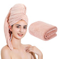 Microfiber Hair Towel Quick Dry Hair Towel Hair Drying Towels Suitable by LAOJBABA