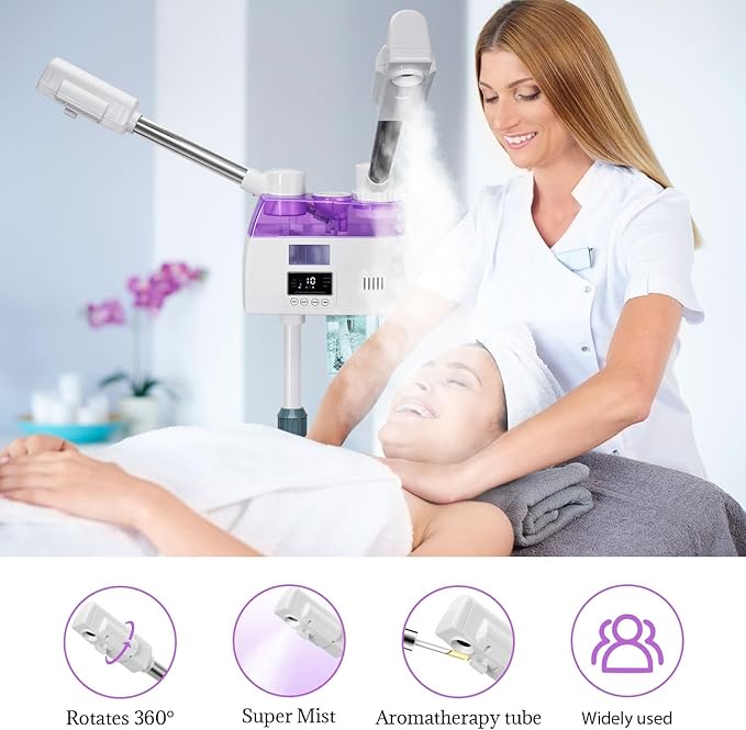 3 in 1 Facial Steamer, Professional Facial Steamer - Image 5
