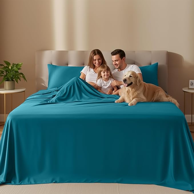 Utopia Bedding Full Size Sheet Set – 4 Piece Bed Sheets, Soft and Breathable - Image 2
