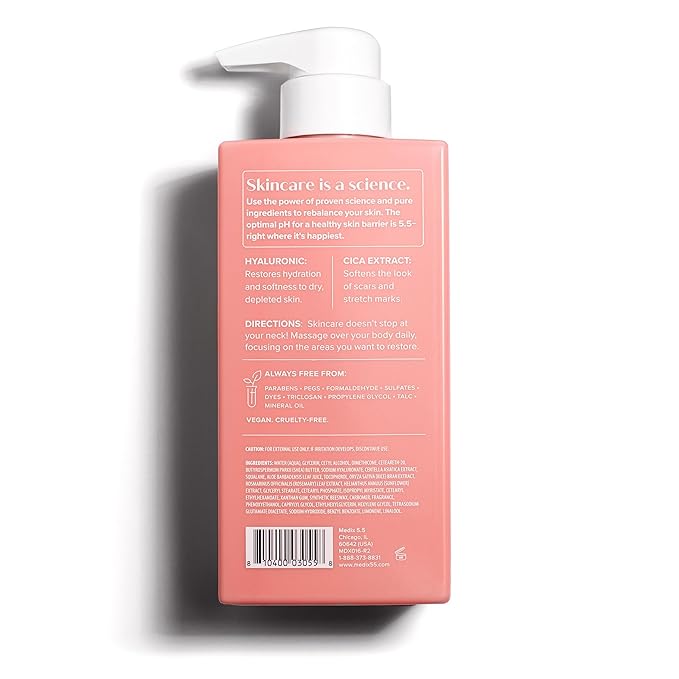 Medix 5.5 Women Firming Collagen Cream + Hyaluronic Acid Body Lotion | Anti - Image 9