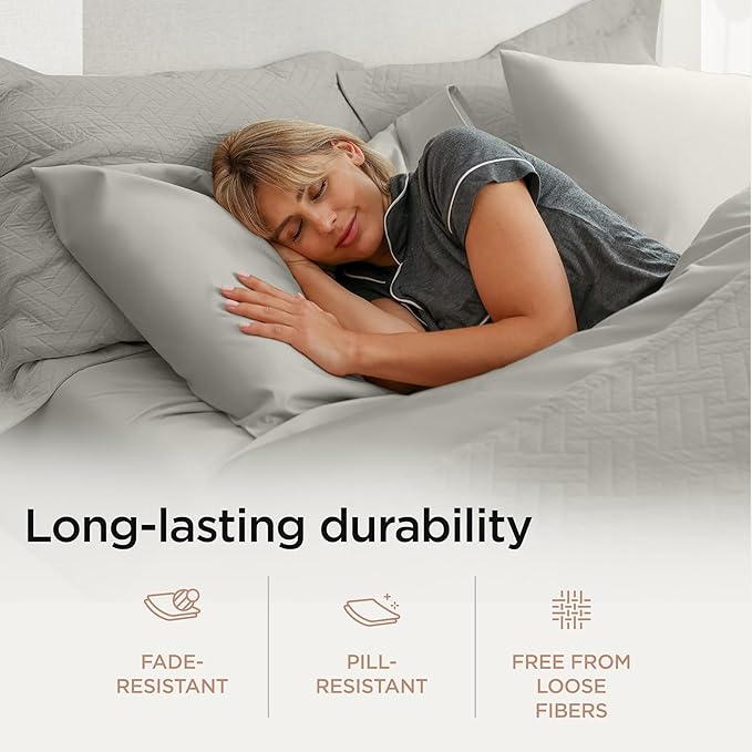 Threadmill Luxury 800 Thread Count Twin 100% Cotton Sheets - Image 4