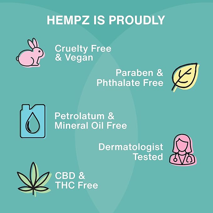 Hempz Mini Whipped Vanilla & Coconut Cream Body & Hand Lotion 2.25 oz. - Image 7