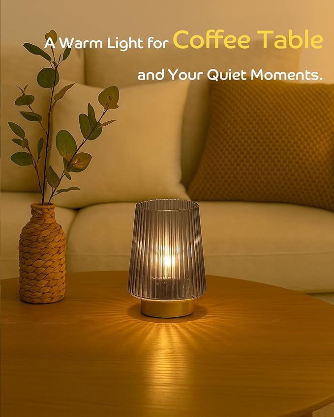 LUSHARBOR Battery Operated Lamp - Image 8