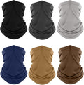 Fuinloth Neck Gaiter, 6 Pack Cooling UV Protection Bandana Face Mask Gator Scarf by fuinloth
