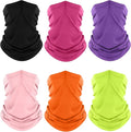 Fuinloth Neck Gaiter, 6 Pack Cooling UV Protection Bandana Face Mask Gator Scarf by fuinloth