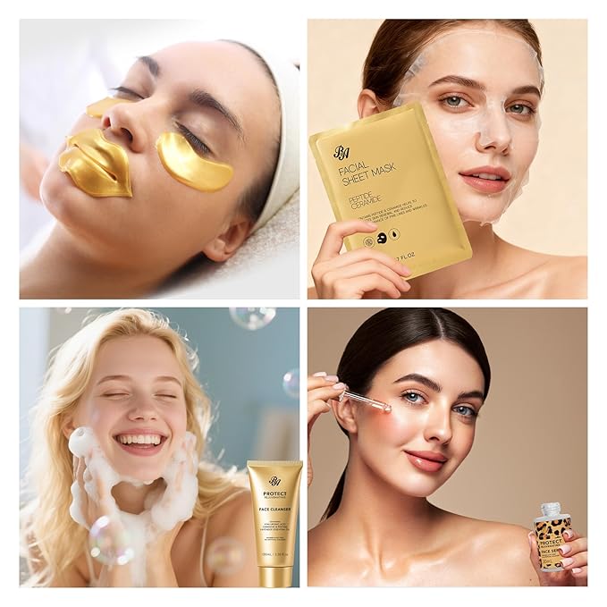 35 Pcs Mothers Day Gifts for Mom, Honey & Almond Bath & Body Gift Basket for - Image 3