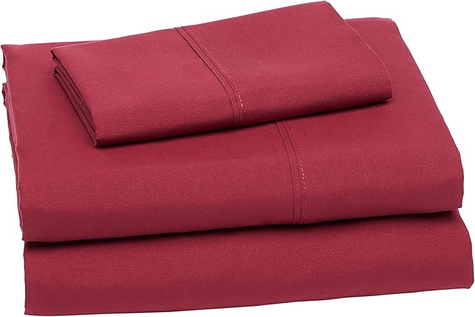 Amazon Basics Lightweight Breathable Brushed Microfiber 3 Piece Wrinkle - Image 2