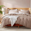 Nestl Khaki California King Duvet Cover Sets by Nestl