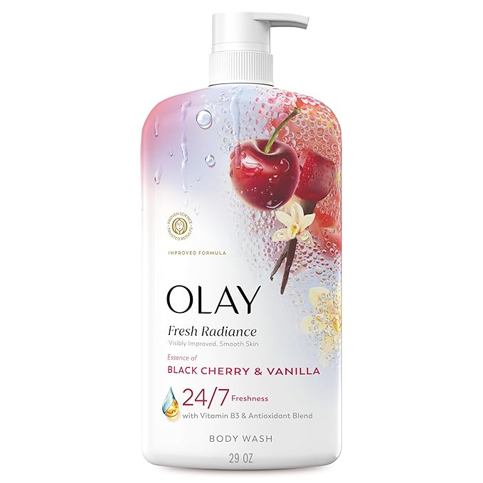 Olay Body Wash for Women, Fresh Radiance, 24/7 Skin-Loving Freshness, Visibly by Olay