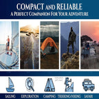 ''Trust in The Lord'' Proverb3:5-6 Special Bibal Quote Scriptue Engraved Compass with Leather Case Guidance Gift | Religious Gift Compass | Baptism Gift | Graduation Gift Compass