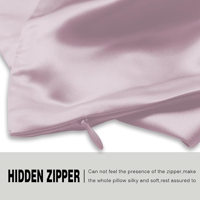 Mulberry Silk Pillowcase for Hair and Skin Standard Size 20"X 26" Pillow Case - Image 4