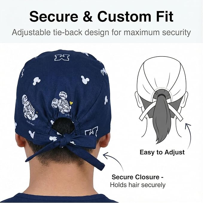 Cute Printed Working Cap for Women/Men - Image 4