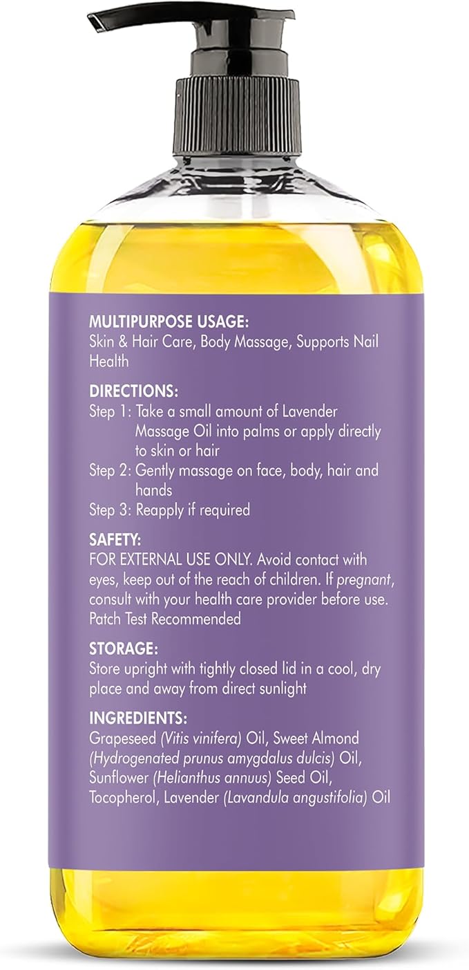 MAJESTIC PURE Lavender Massage Oil - Image 7