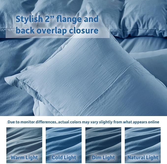 Nestl Blue Heaven Duvet Cover King Size - Image 8