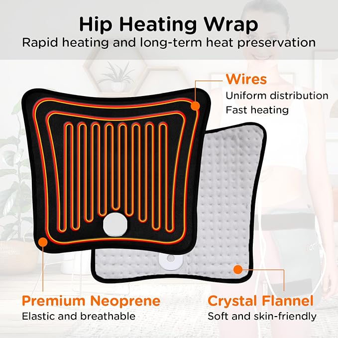 Comfytemp Hip Heating Pad, Hip Brace - Image 4