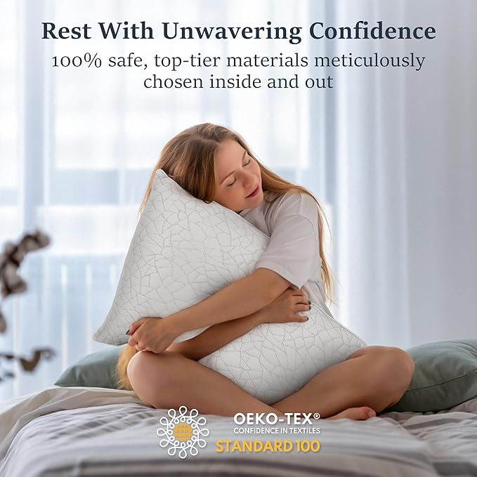 COZSINOOR Standard Size Cooling Bed Pillows - Image 6