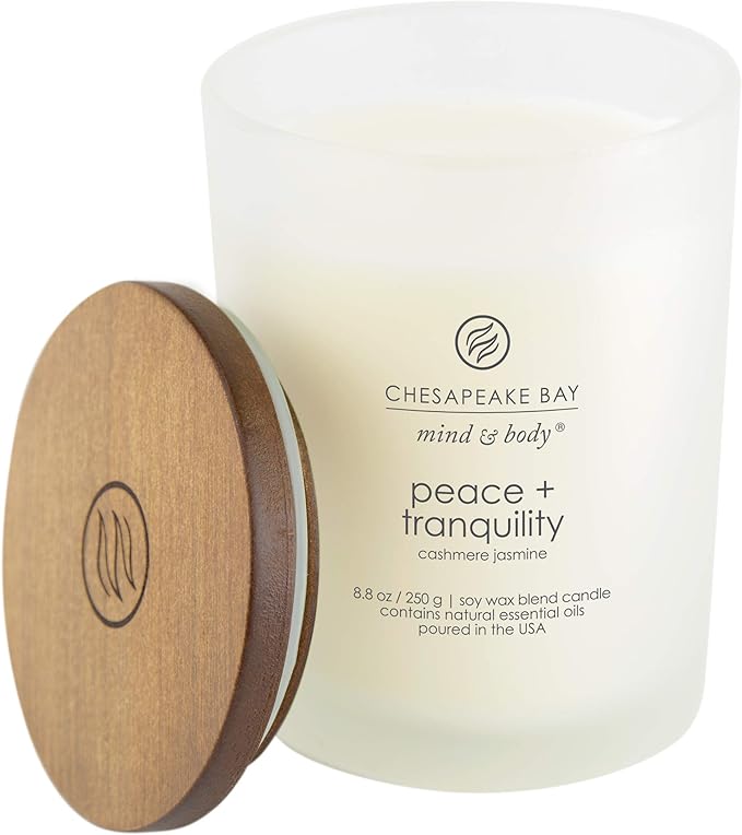 Chesapeake Bay Candle Peace + Tranquility Scented Candles Medium Size 2-Pack - Image 2