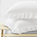 KKJIAF Ruffle Body Pillow Cases Set of 1, Ruffled Pillow Covers by KKJIAF