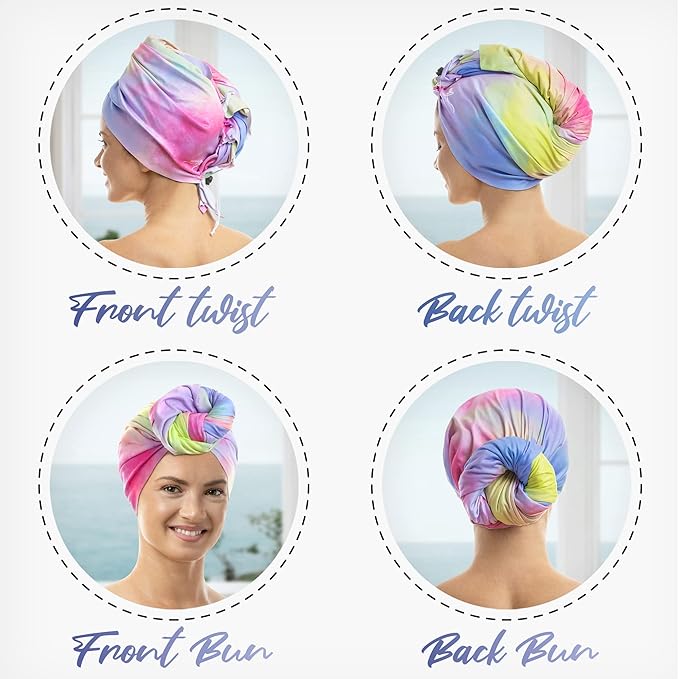 Microfiber Hair Towel Wrap - Image 6
