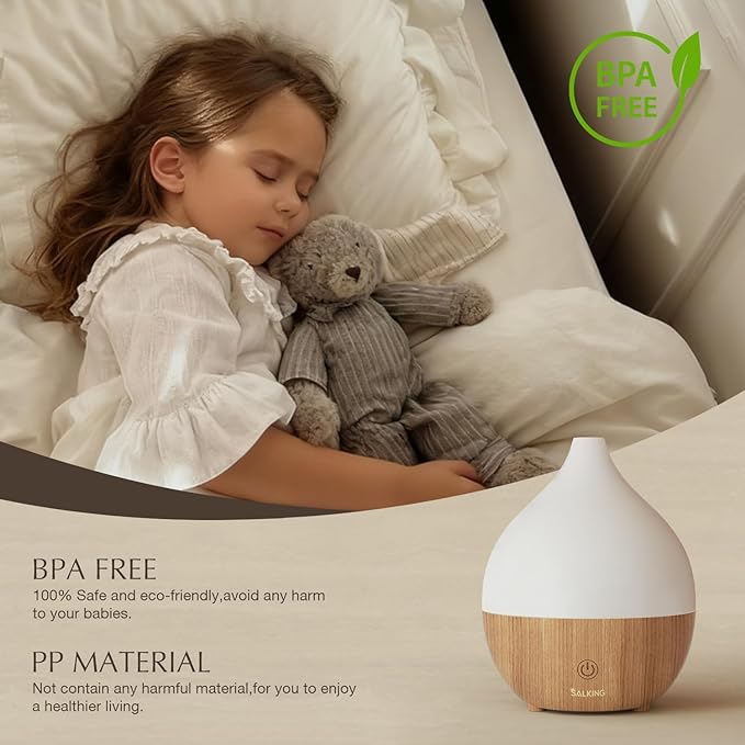 SALKING Essential Oil Diffuser, 100ml Small Aromatherapy Diffuser - Image 6