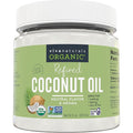 Viva Naturals Refined Coconut Oil, 16 fl oz – Expeller-Pressed, USDA Organic by VivaNaturals
