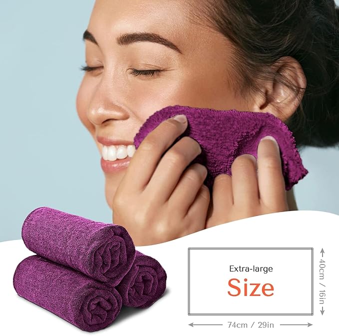 TASALON Microfiber Hair Towel for Salon - Image 6