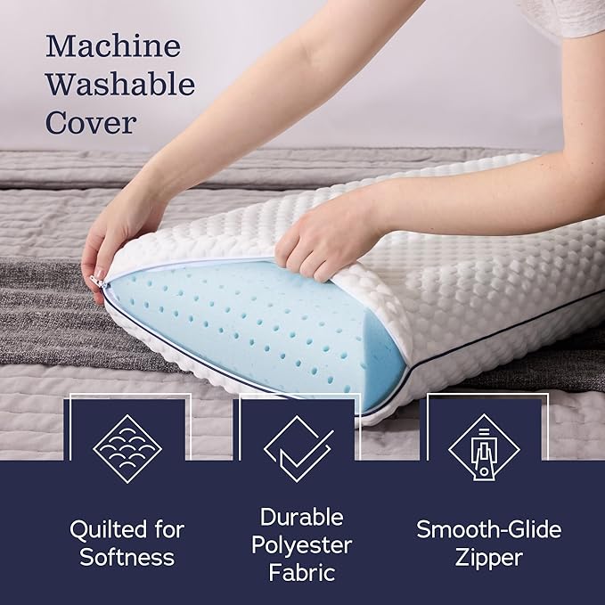 Weekender Gel Memory Foam Pillow - Image 4