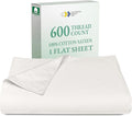 California Design Den 100% Cotton Flat Sheet by CaliforniaDesignDen