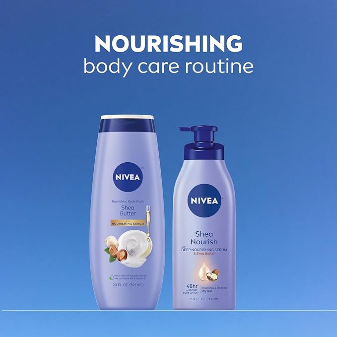 NIVEA Nourishing Shea Butter Body Wash - Image 12