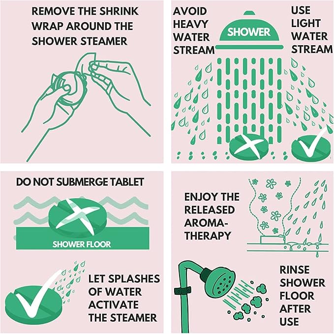 MR MIRYE Shower Steamers Aromatherapy, Valentine's Day Gifts - Image 6