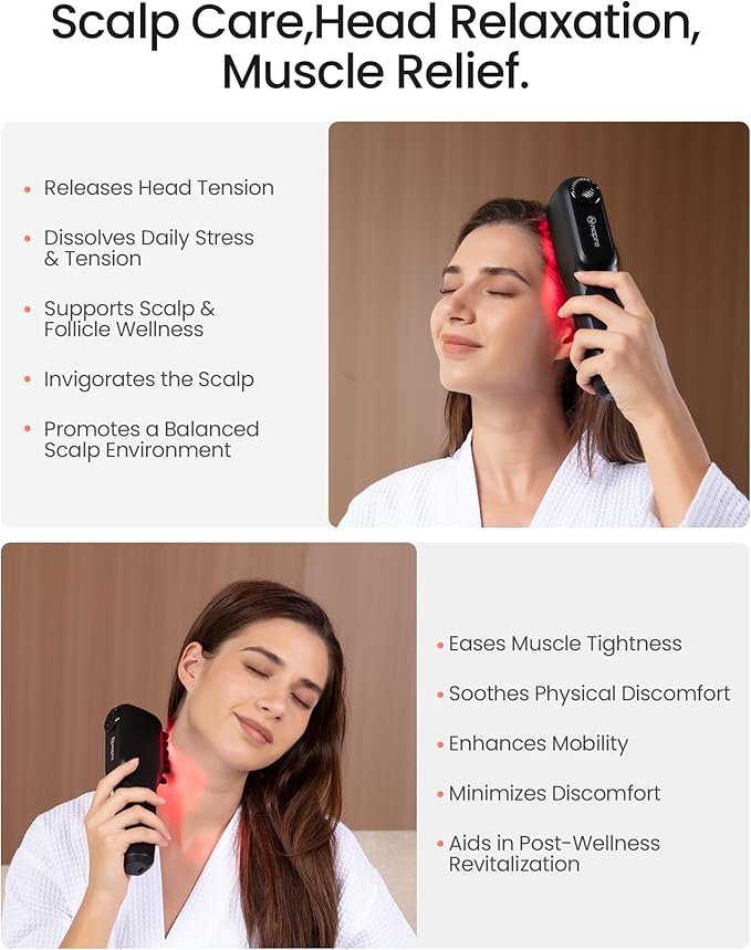NAPRE Electric Scalp Massager, Head & Hair Massager Scalp Stress Relax - Image 5
