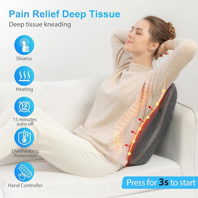 CooCoCo HSA Store Eligible Shiatsu Back Massager - Image 2