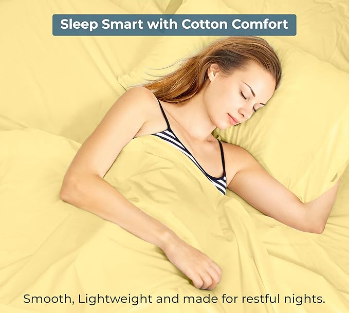 Royale Linens 100% Organic Cotton Full Flat Sheet Only - Image 9