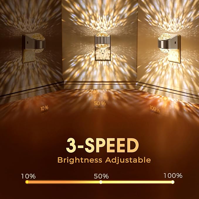 Briignite Night Light, Sliver Night Lights Plug into Wall, LED Projector Night - Image 3
